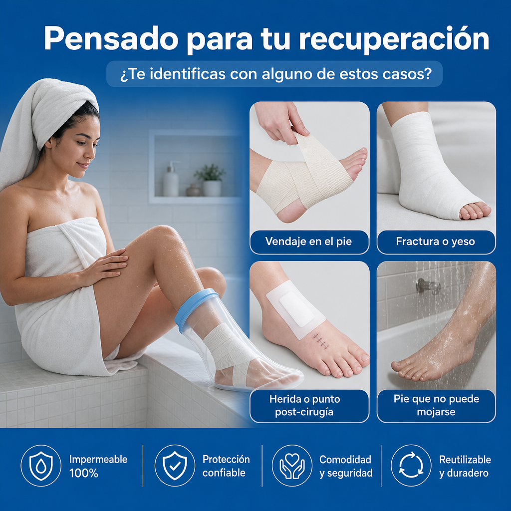 Funda Impermeable para Yeso de Pie
