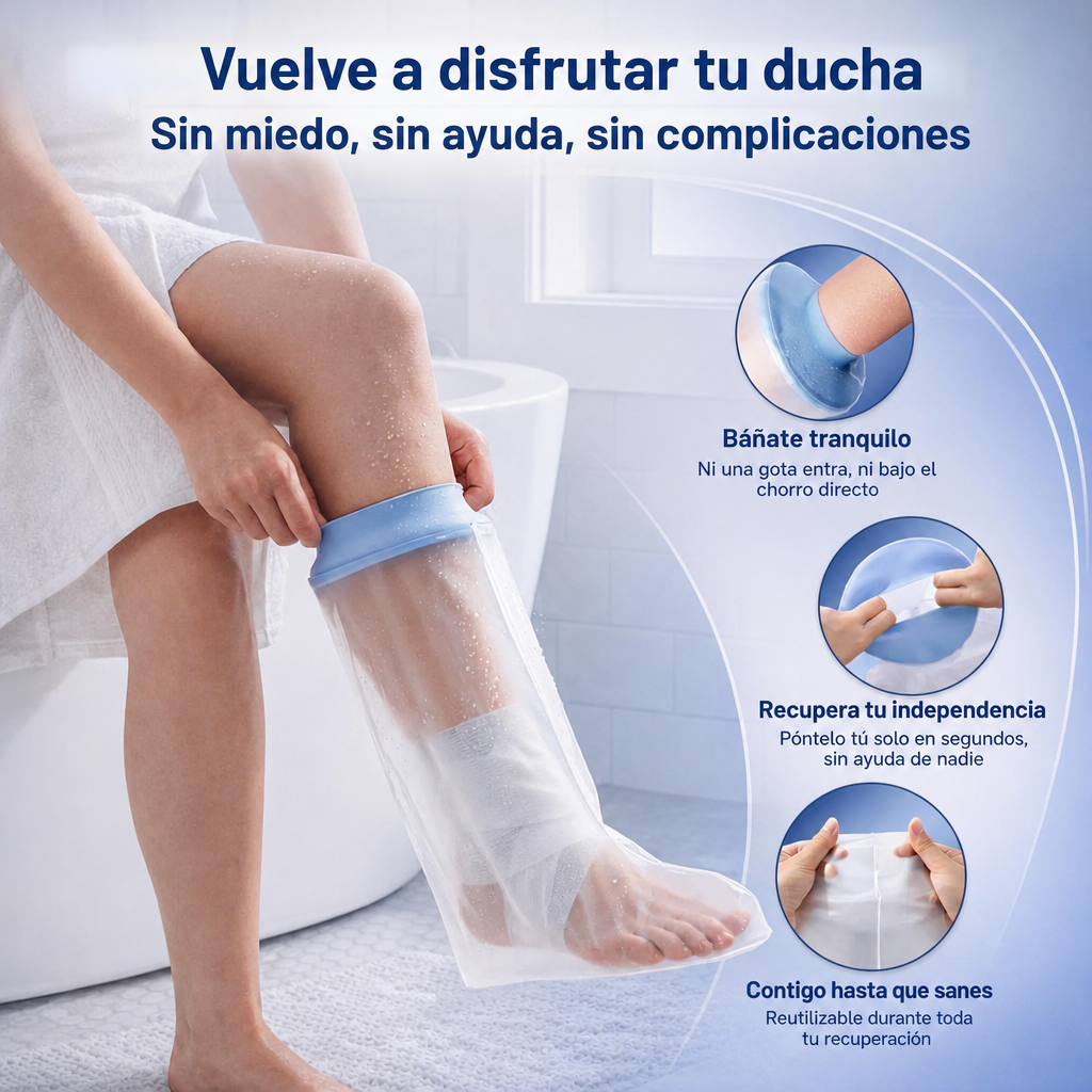 Funda Impermeable para Yeso de Pie
