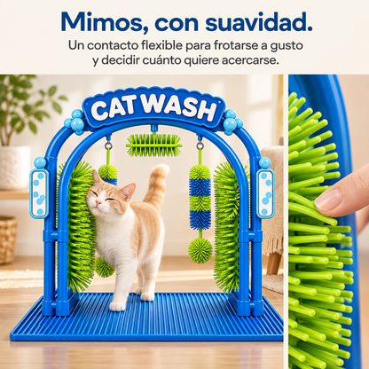 Cat Grooming and Massage Station